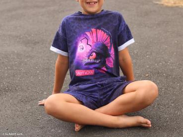 Preview: French Terry Panel ca. 85cm Deep Water by Thorsten Berger von Swafing